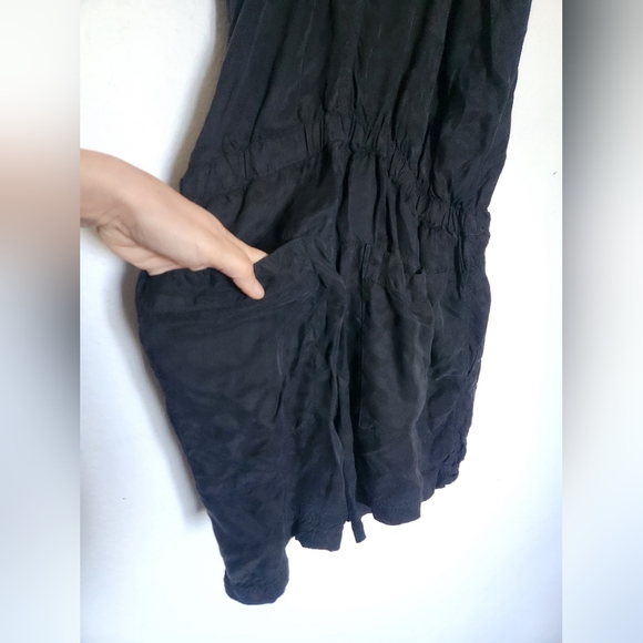 NWT Pete & Greta Johnny Was Loreta Black Sleeveless One-Piece Romper S $214 - Picture 9 of 11